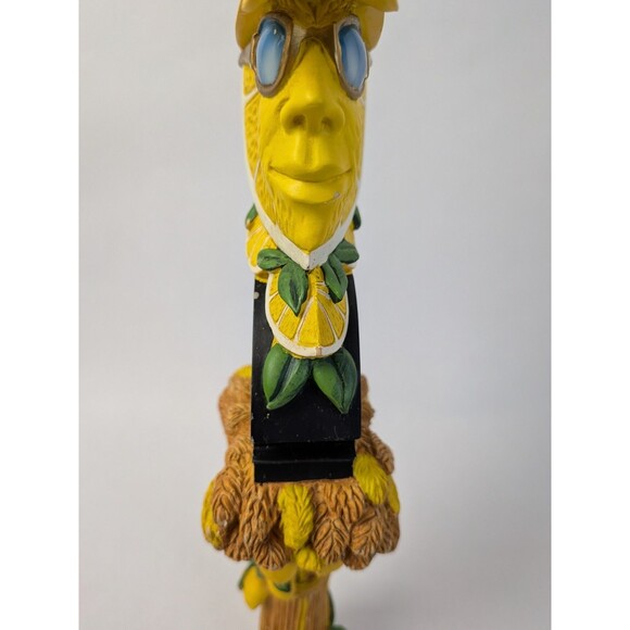 Shock Top Lemon Shandy Beer Tap Handle 3D Lemon Sunglasses Design Keg - Picture 6 of 16